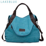 Casual Tote Women's Handbag Shoulder Crossbody Handbags Canvas Leather Fast Shipping New