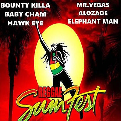 Reggae Sumfest Live! Bounty K. DVD Reggae Ragga Dancehall DJ/Toasting Stage Show