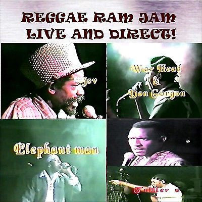 Reggae Ram Jam Live! Cocoa Tea DVD Reggae Ragga Dancehall DJ/Toasting Stage Show