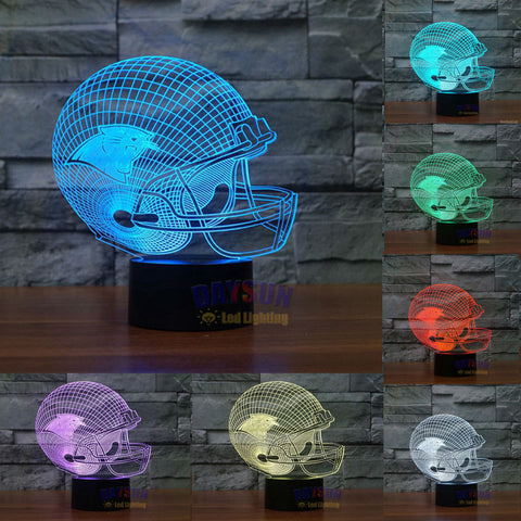 CAROLINA NFL 3D COLOR CHANGING LIGHT