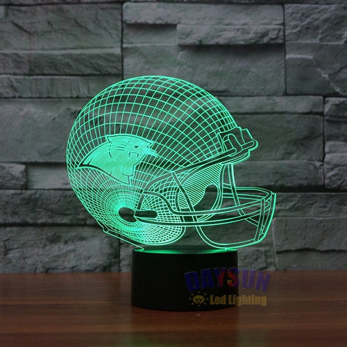 CAROLINA NFL 3D COLOR CHANGING LIGHT