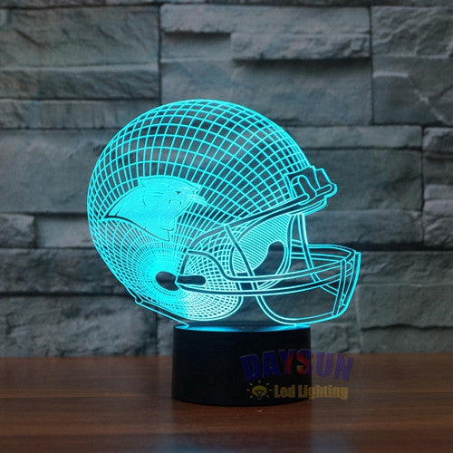 CAROLINA NFL 3D COLOR CHANGING LIGHT